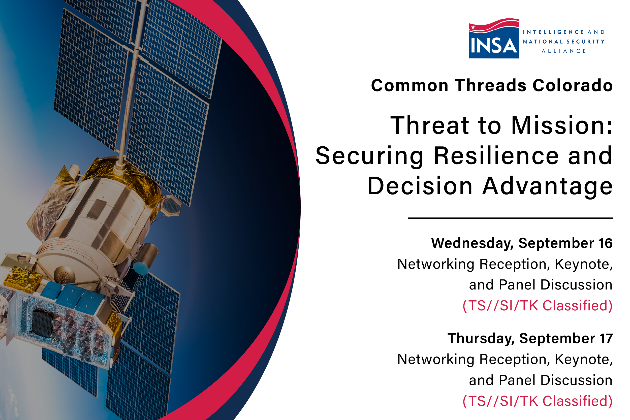 2026 Common Threads Colorado, Threat to Mission: Securing Resilience and Decision Advantage