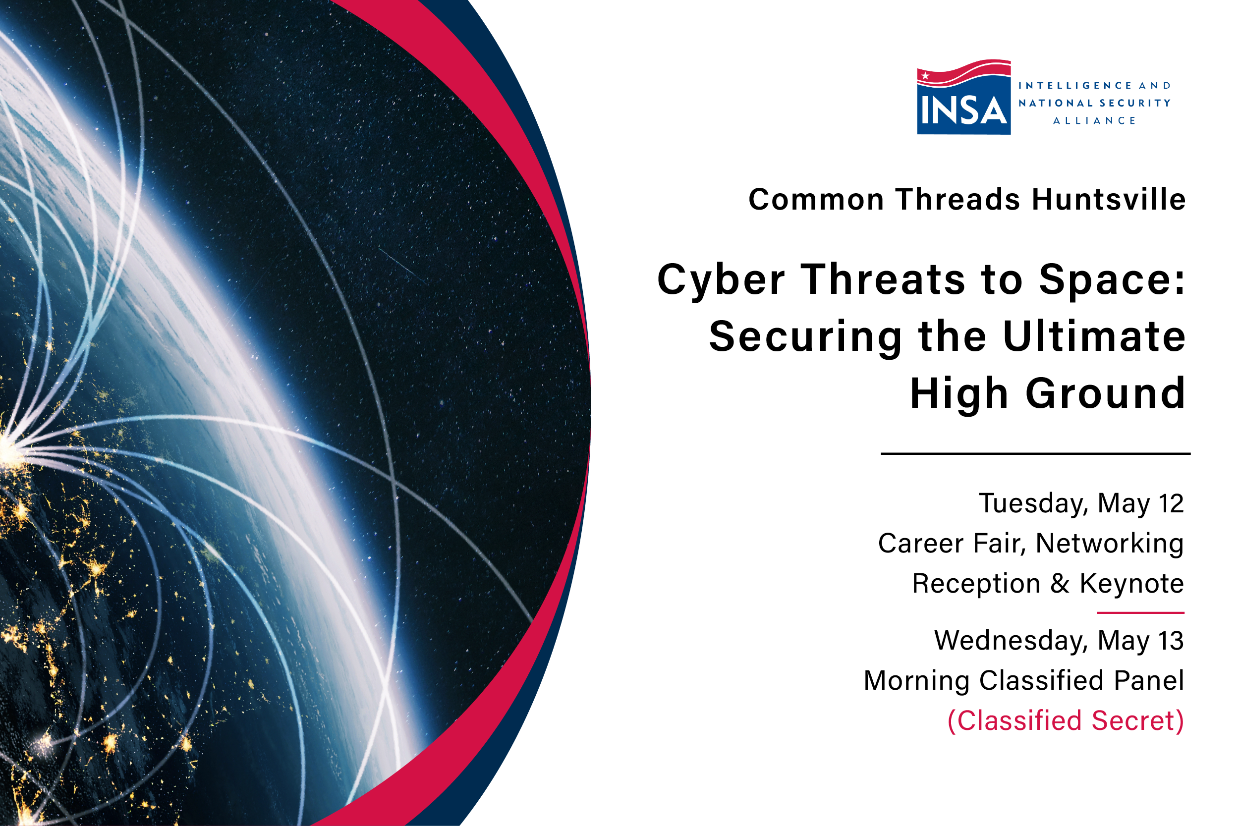 2026 Common Threads Huntsville, Cyber Threats to Space: Securing the Ultimate High Ground
