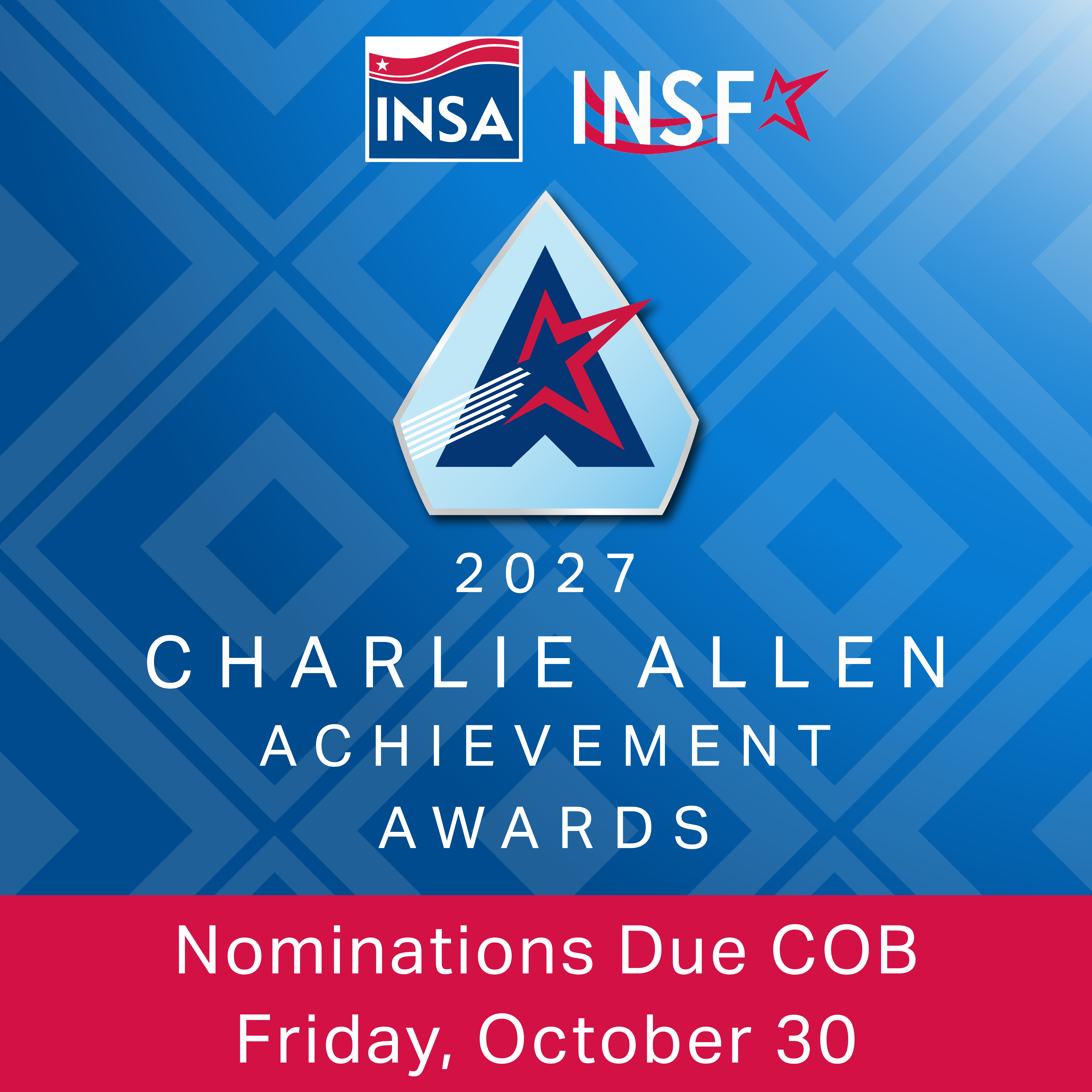2027 Charlie Allen Achievement Awards Nominations Open