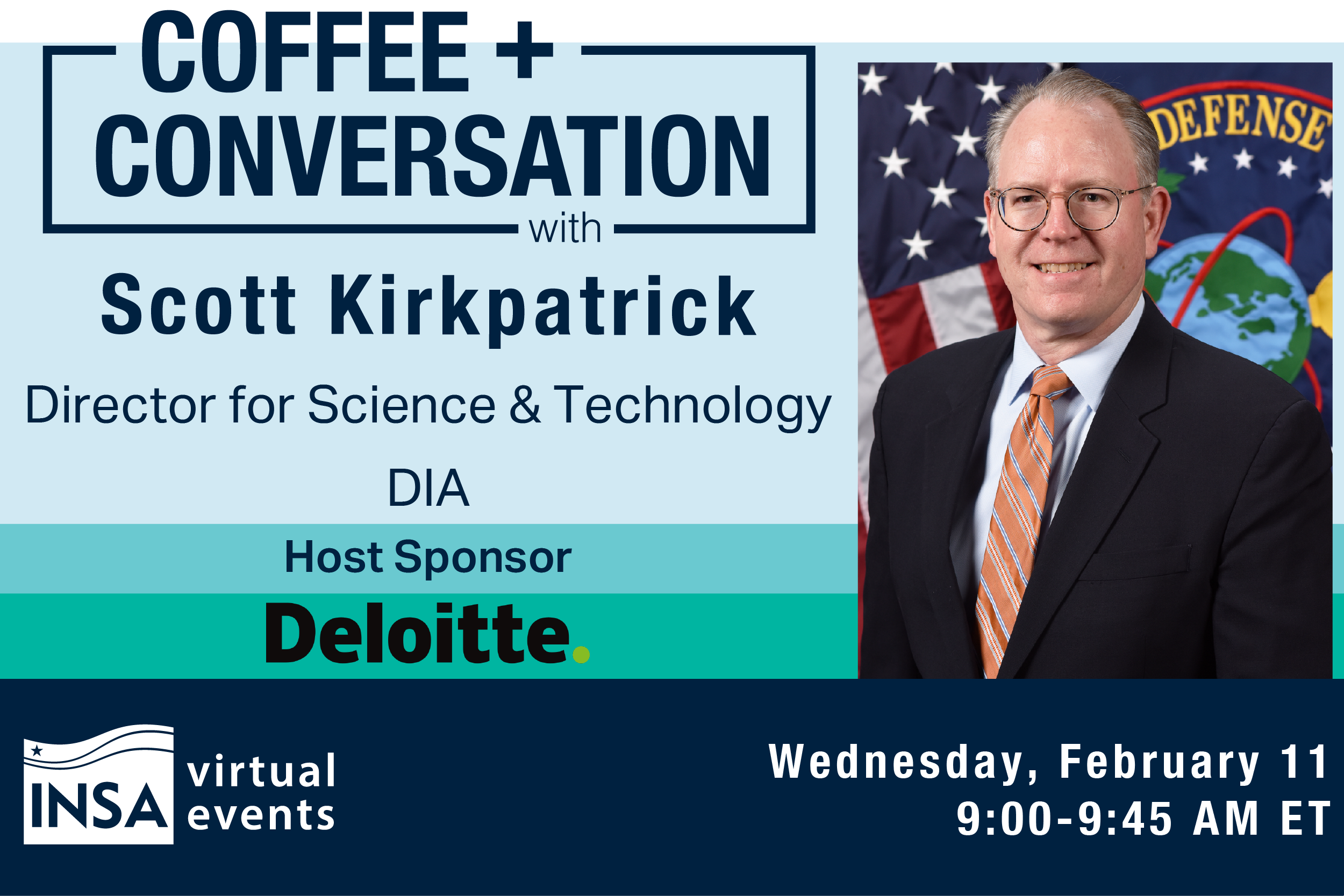 Virtual Coffee and Conversation with Scott Kirkpatrick, DIA