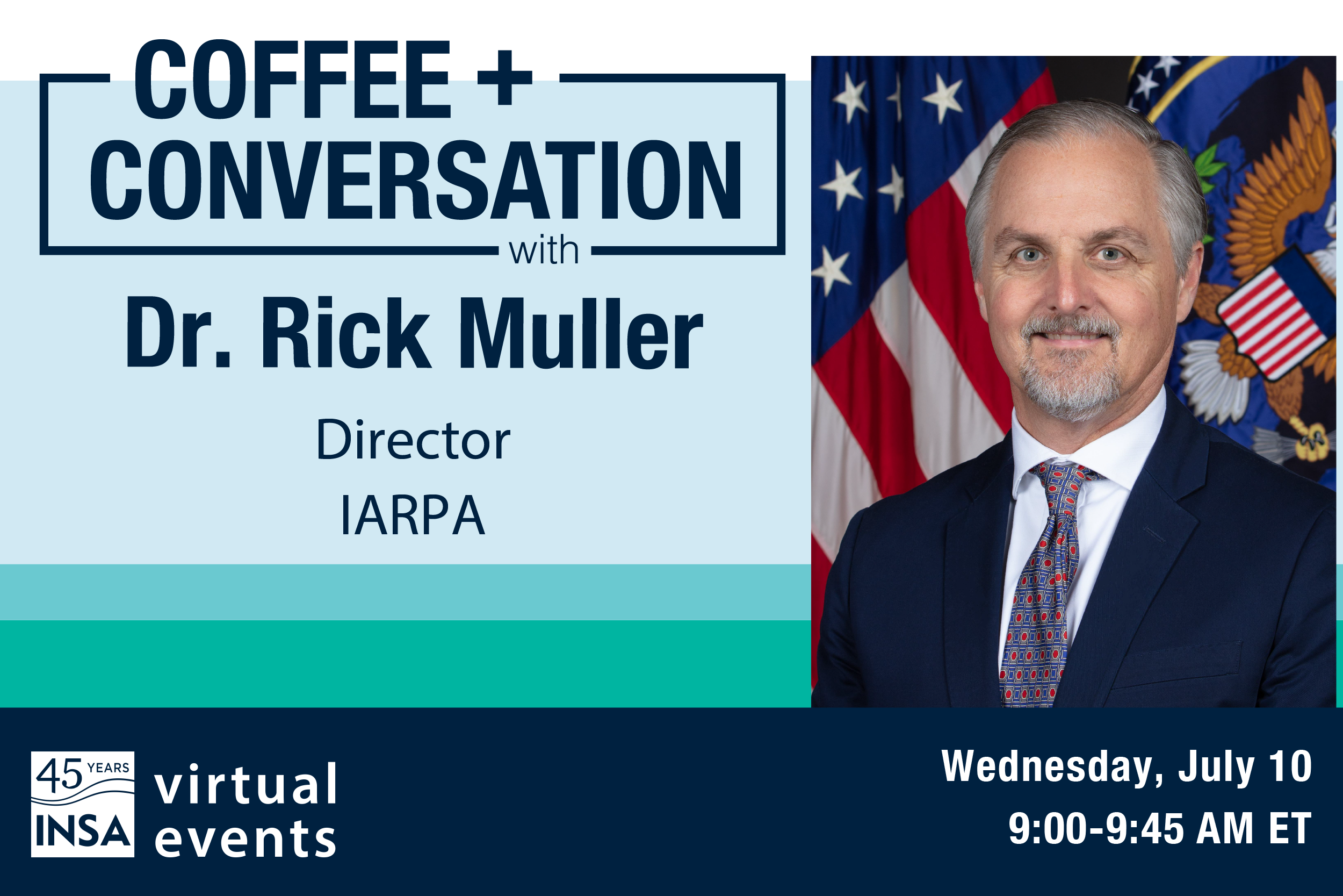 Virtual Coffee and Conversation with IARPA Director, Dr. Rick Muller