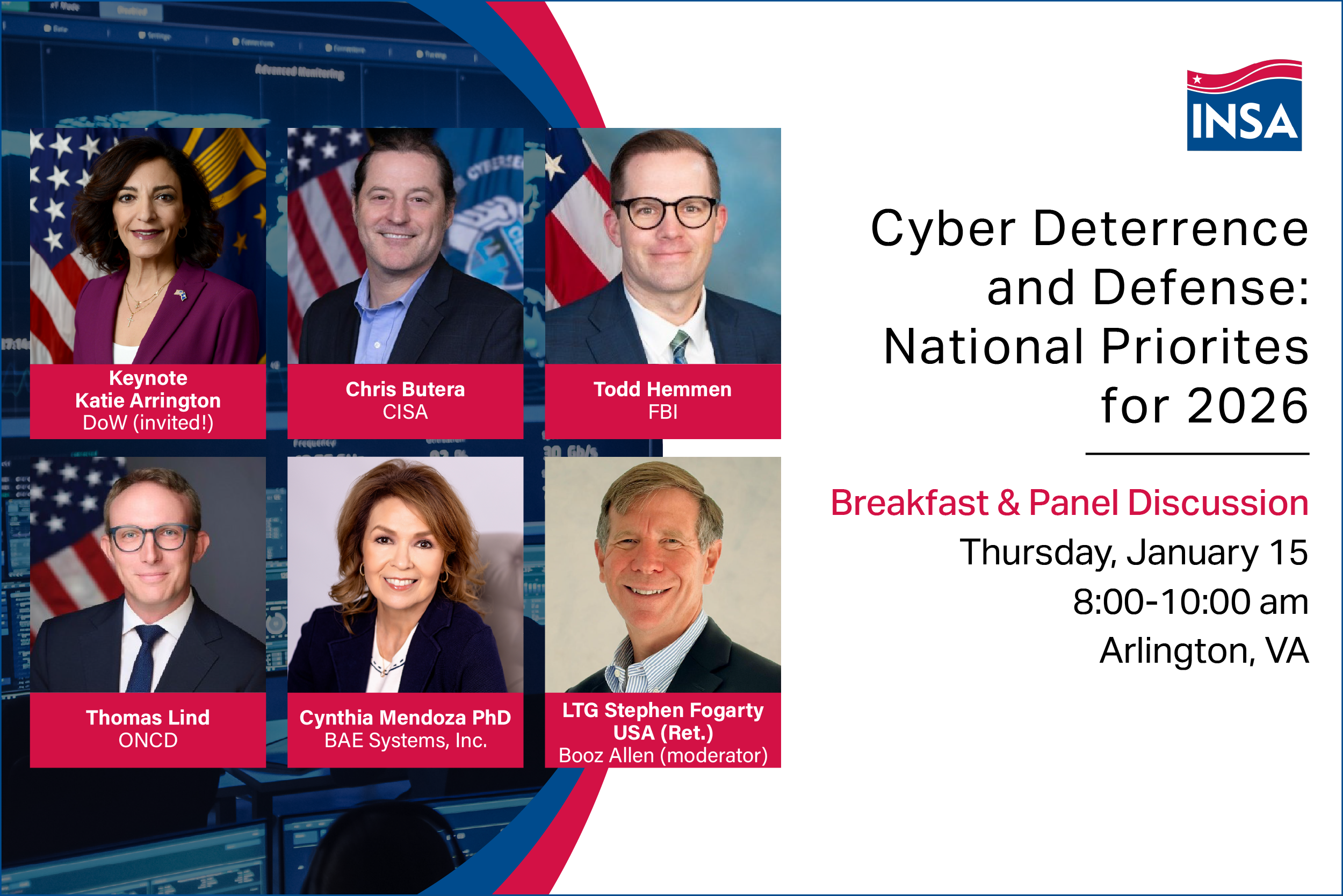 INSA's Cyber Deterrence and Defense Breakfast and Panel Discussion