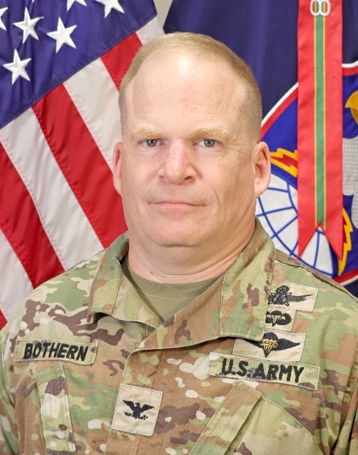 COL Derek Bothern, USA, Deputy Director, Space & Missile Defense Center of Excellence, U.S. Army Space and Missile Defense Command
