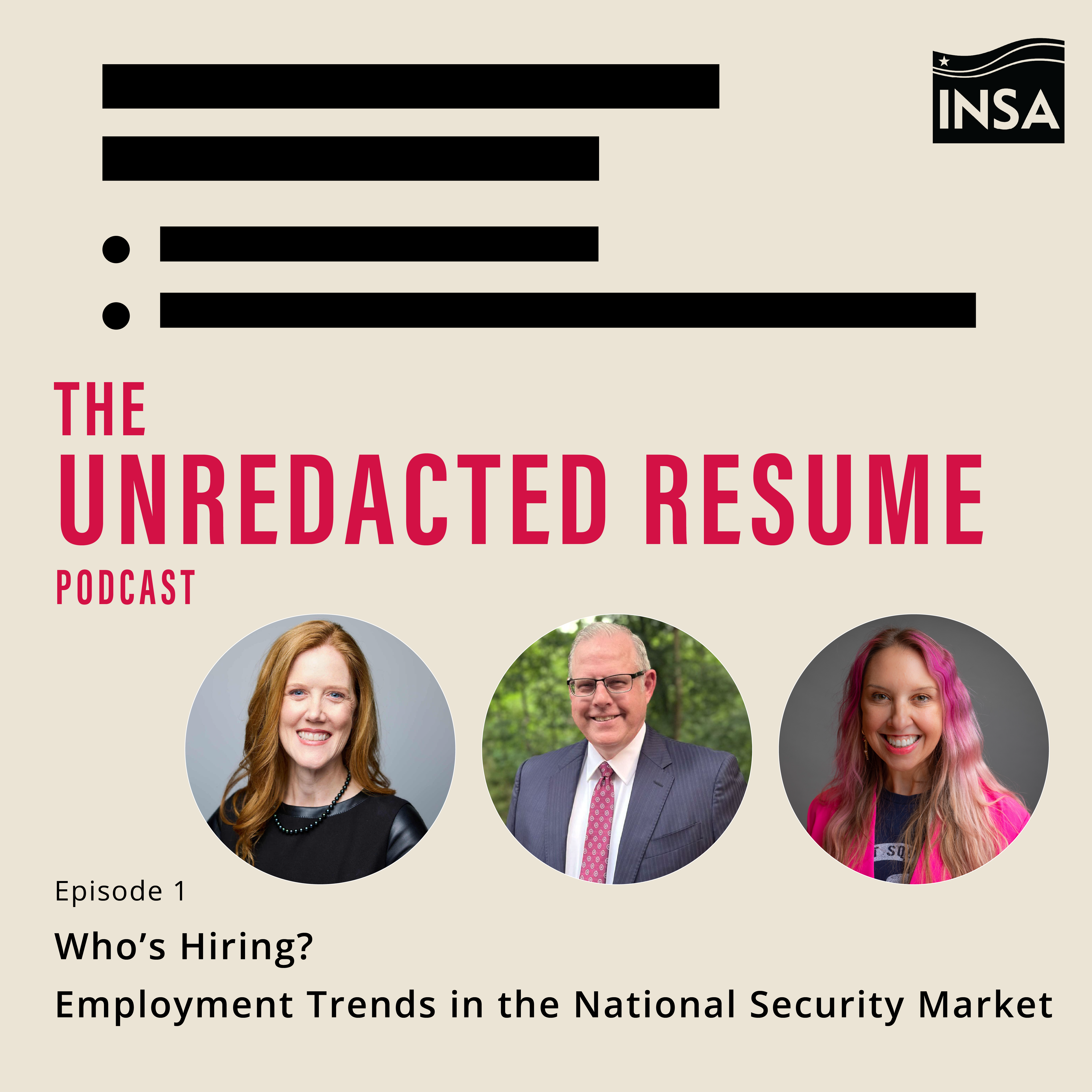 The Unredacted Resume_Episode 1with Candice Frost, John Sherman, and Lindy Kyzer