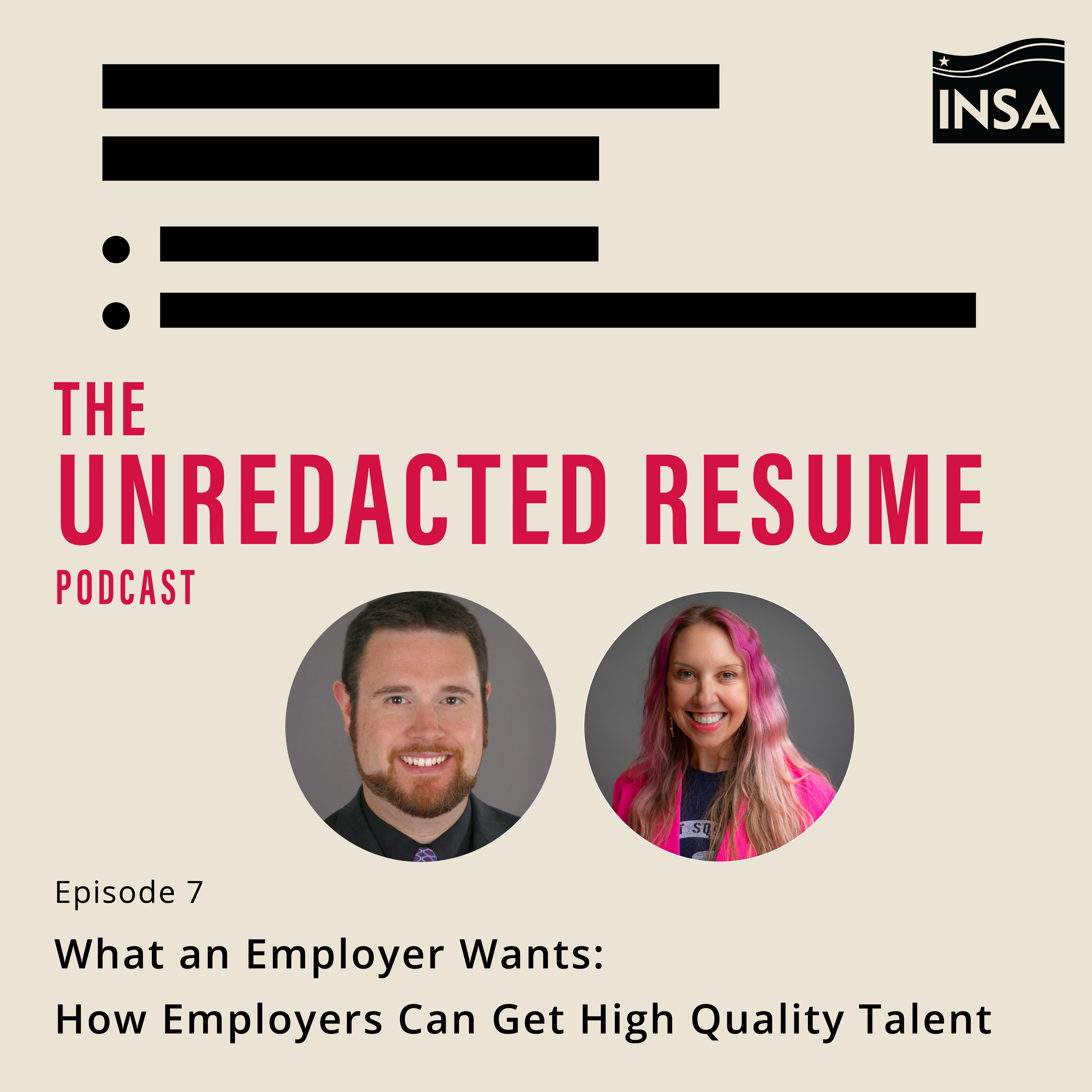 The Unredacted Resume Podcast Series