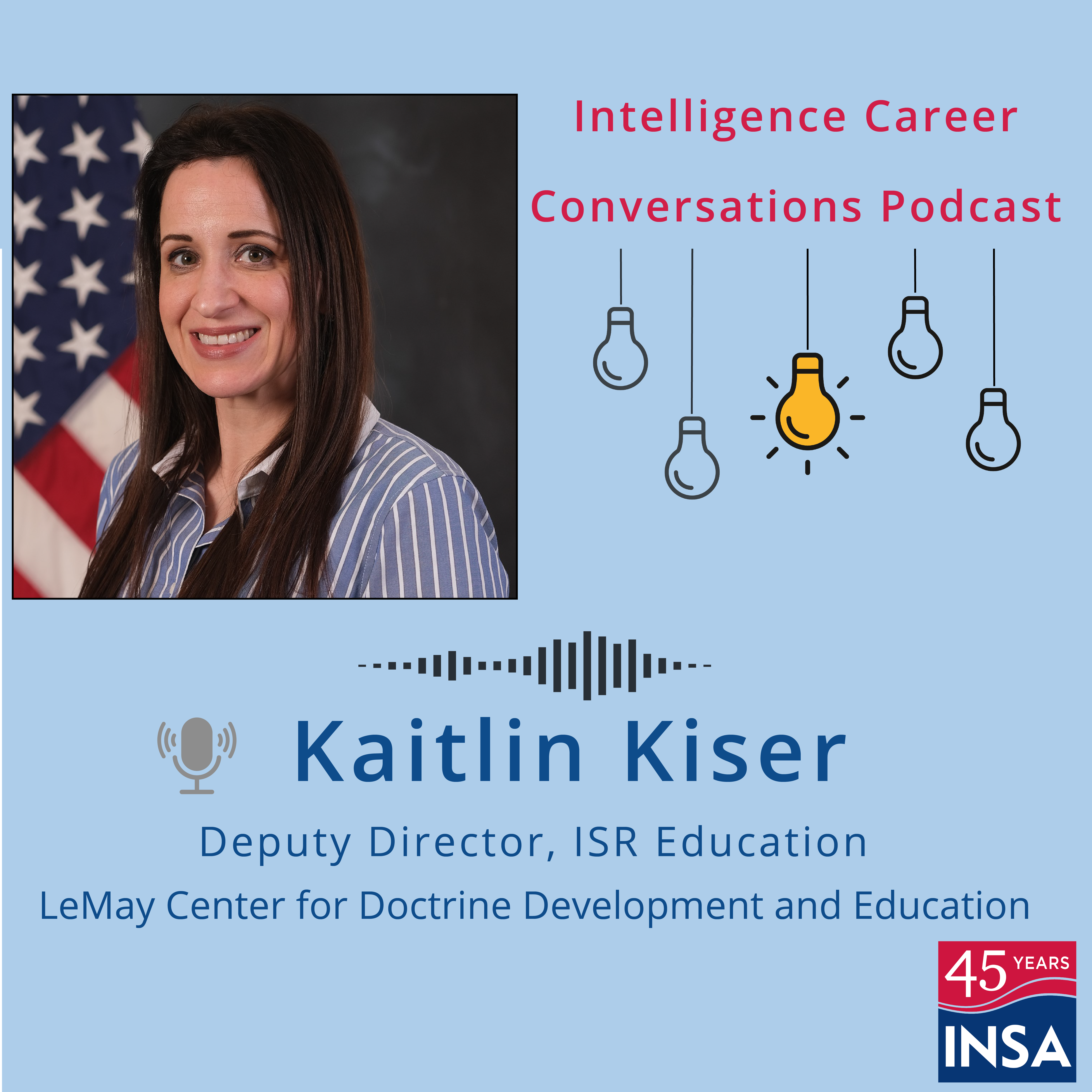 Kaitlin Kiser joins host Jim Donnelly on INSA's ICC Podcast