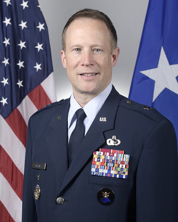 Brig Gen Nathan Rusin, Director of Intelligence, US Space Command, Peterson Space Force Base - Colorado