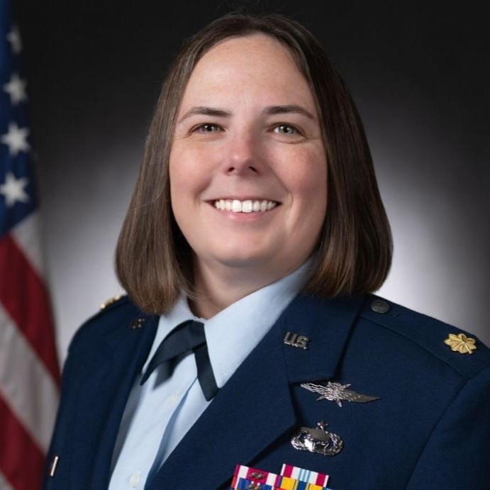 Maj Gabrielle Nesburg, USAF