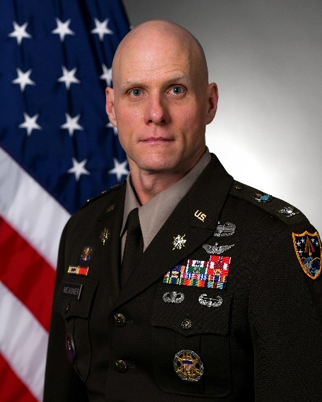 COL Timothy Measner, USA, Commander, Joint Intelligence Operations Center, US Space Command J2