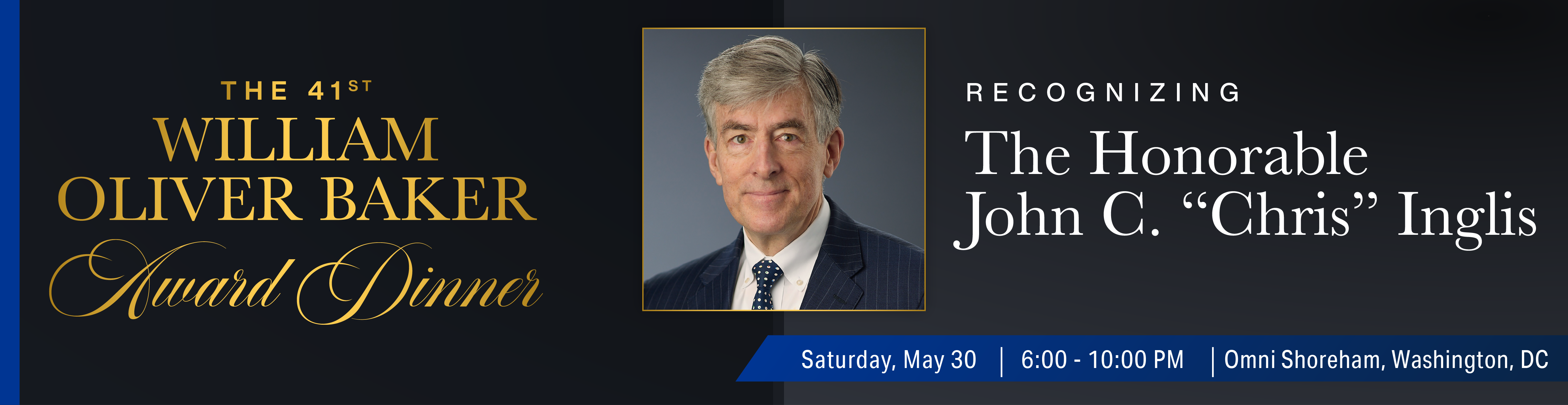 2026 William Oliver Baker Award Dinner