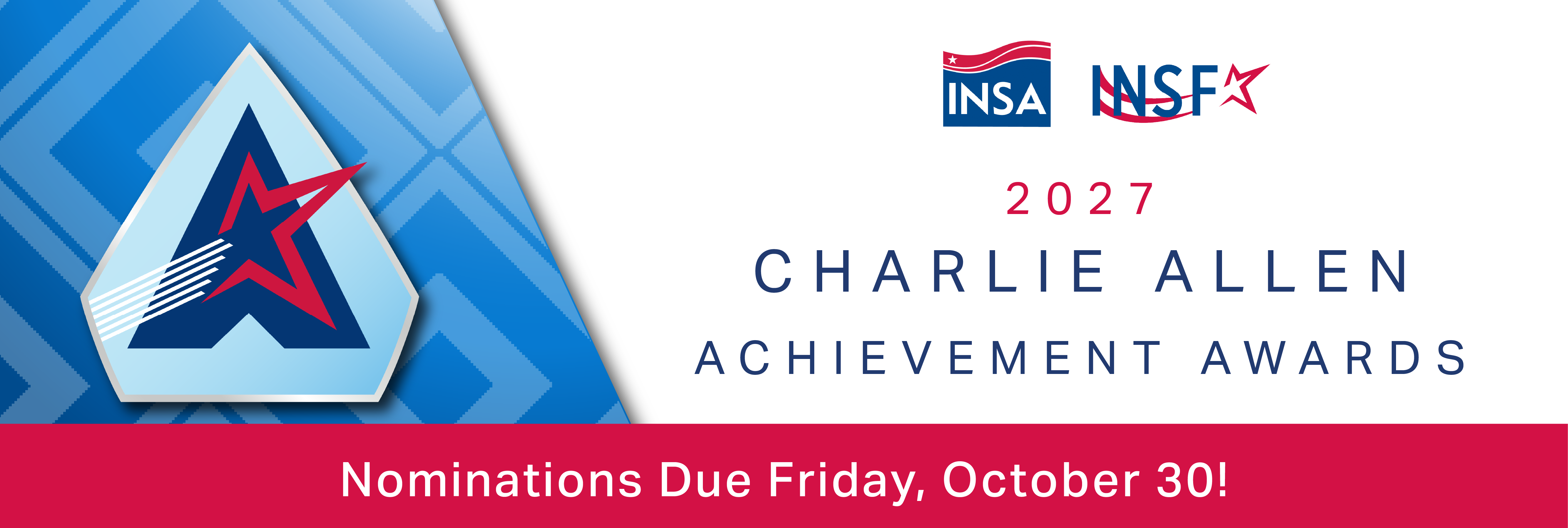 2027 Achievement Awards Nominations Open