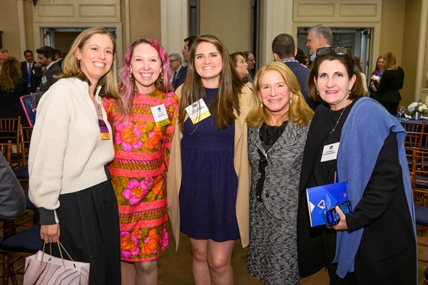 AA 4.1 Tish Long, Lindy Kyzer and friends at the 2025 Charlie Allen Achievement Awards